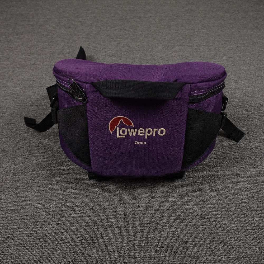 Lowepro Orion DSLR Camera Waist Pack Purple Padded Nylon Lens Compartments Bag